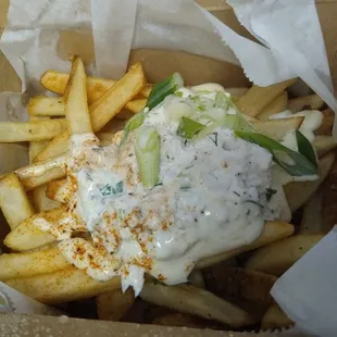 Garlic Crab Fries