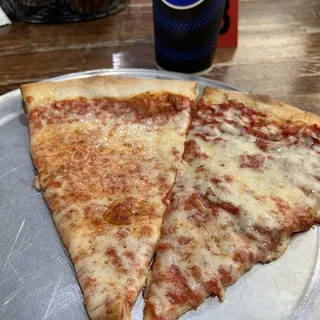 Two Cheese Slices & a Fountain Soda