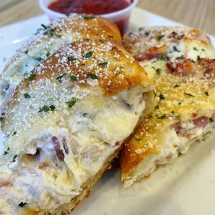 Stromboli. Follow @ohiofoodlover on Instagram for more Ohio eats.