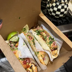 Grilled shrimp tacos