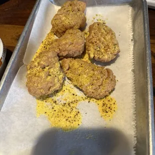 5 count lemon pepper boneless wings
