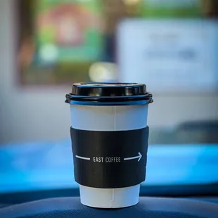 12oz cookie butter latte with almond milk