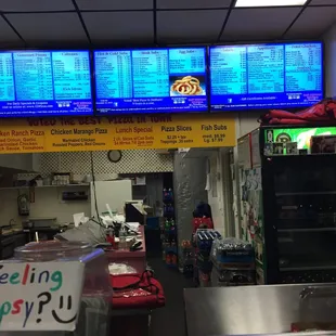 East Dedham Pizzeria -- Della Park Plaza : 234 Bussey Street, Dedham         Interior