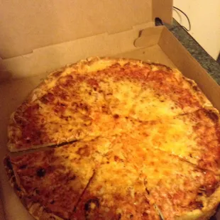 Large cheese pizza