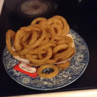 Large order of onion rings