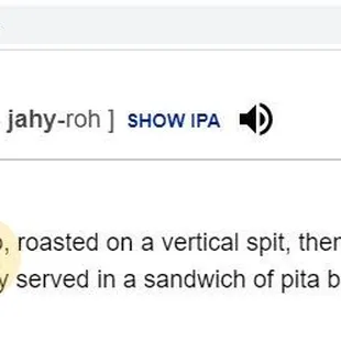 a menu for a restaurant