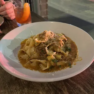 Pappardelle w/ Pork &amp; Lamb ragu ($24) 1/24/24