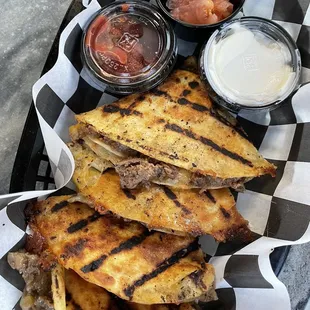 Steak quesadilla