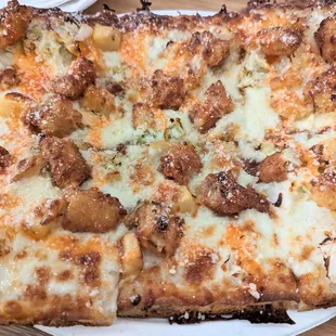 a square pizza