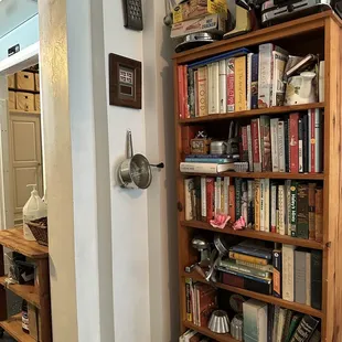 Cook books and reading material