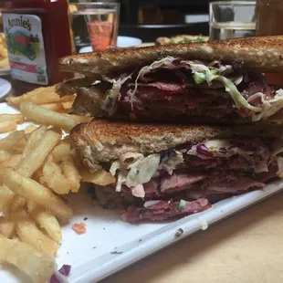 Beef Belly Pastrami Sandwich