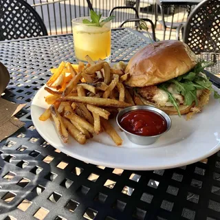 House Made Salmon Burger