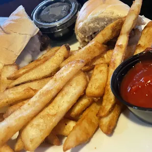 French Dip.  Love their Frankenstein fries man!!!