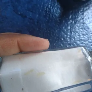 Yellow stuff in salts