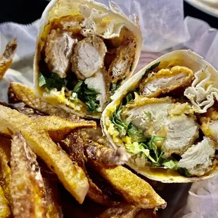 Crispy Chicken Wrap