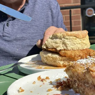 PBJ and Chix/Biscuit.