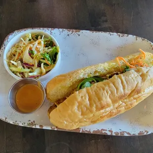 Lemongrass Chicken Banh Mi