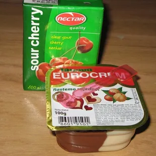 Sour Cherry Nectar and Takovo Eurocrem