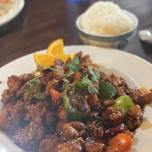Dry chili pepper chicken