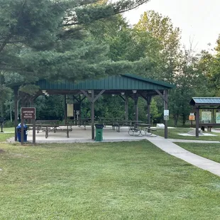 One of several shelters