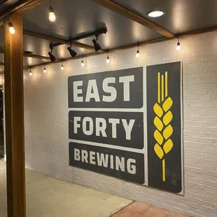 the entrance to the brewery