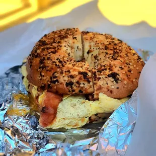 BEC on an Everything bagel. Mmmm.