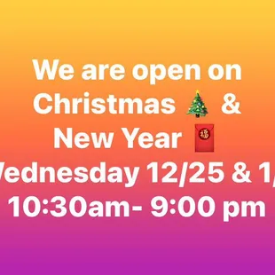 Come and celebrate Christmas and New Year with us :)