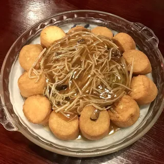 99. Tofu with Assorted Mushroom