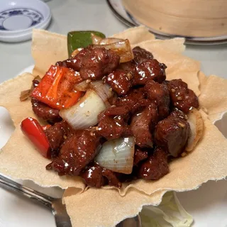 61. Beef with Black Bean Sauce