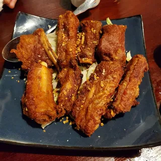 80. Baby Back Ribs with Golden Garlic