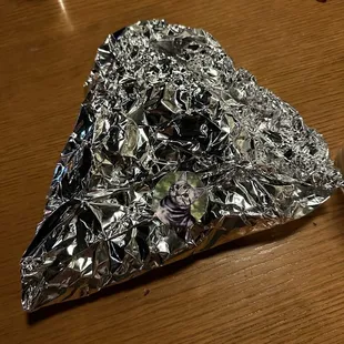 Cute cat sticker on the foil