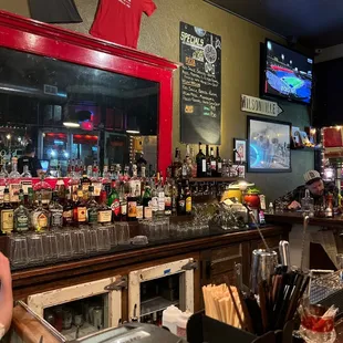 Specials and bar area