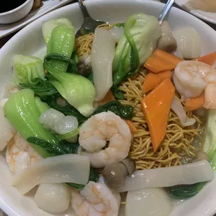 Seafood Crispy Noodle