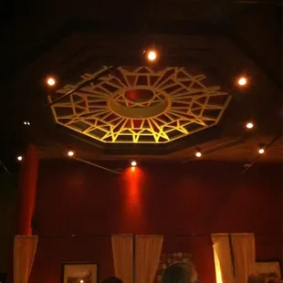 Sky ligth at night, nice environment, alive traditional music as a background