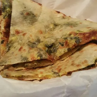 Spinach Naan