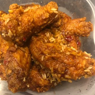 garlic chicken wings