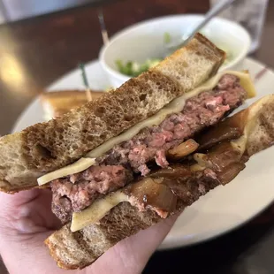 Patty Melt on Texas Rye