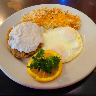 Country Fried Steak breakfast