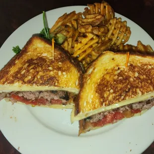 A weekly special: Grilled Cheese Burger