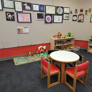 Kids play area