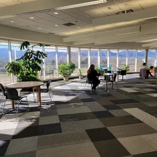 Study area with view