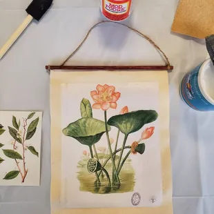 Made at the Botanical Prints class