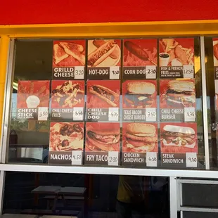 Menu bisrd