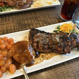 steak, food