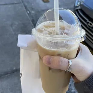 Skinny Iced Latte