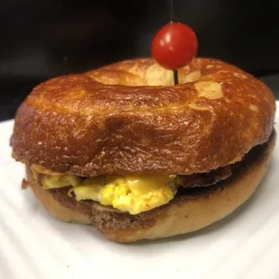 Asiago Bagel Sandwich