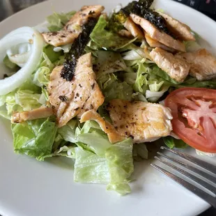 Salmon salad.