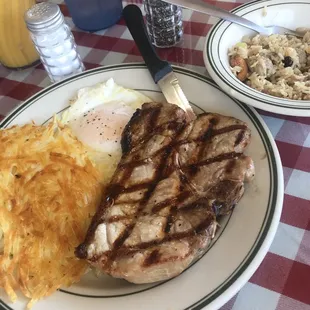 Breakfast Pork Chop
