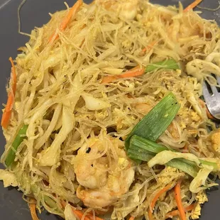 Shrimp Singapore noodles