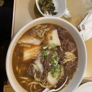 Braised Beef Noodle Soup